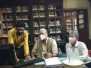 State election commissioner shri sanjay prasad IAS has visited GASC vir shahid vinod kinarivala library  22nd July 2021
